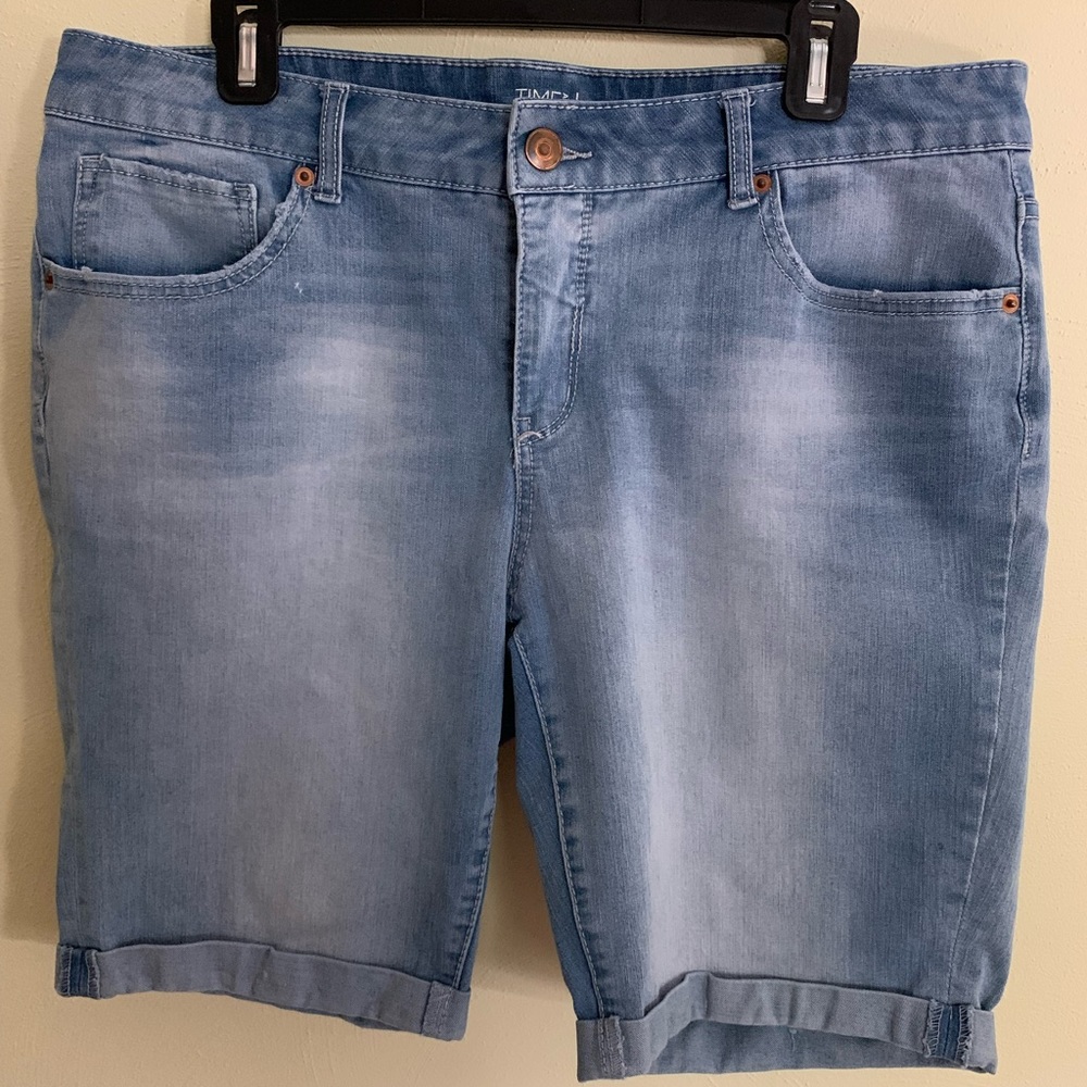Denim shorts